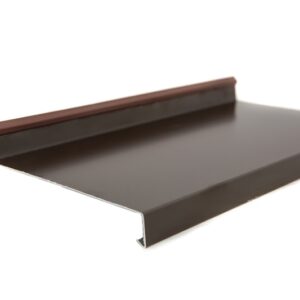 Glaf din aluminiu pentru exterior maro RAL 8014